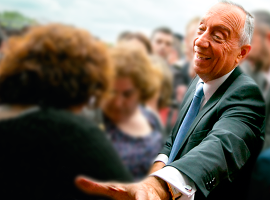 <b>MARCELO</b><br> As histórias para lá das <b>selfies</b> e dos <b>afetos</b>