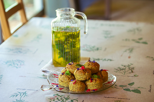 Muffins de Laranja, receita da Quinta das Águias