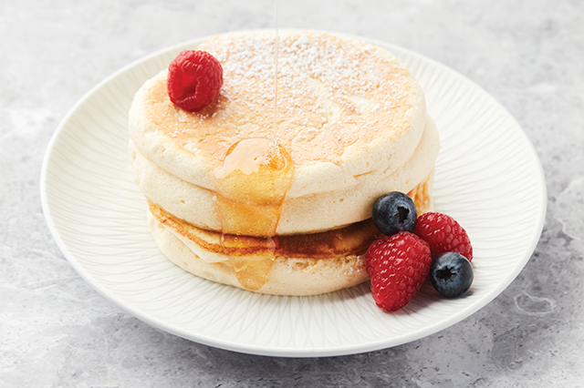 Panquecas Soufflé Estilo Japonês